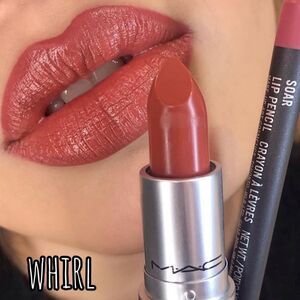 MAC Matte Lipstick in WHIRL (dirty rose)